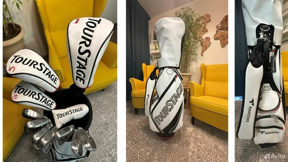 A set of golf clubs Tour Stage V002 - Image 1