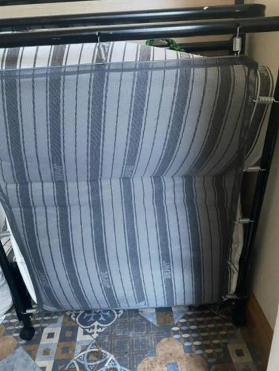 Jay bee foldable bed + mattress - Image 1