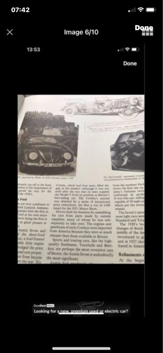 1970 AA Book of The Car - Image 1