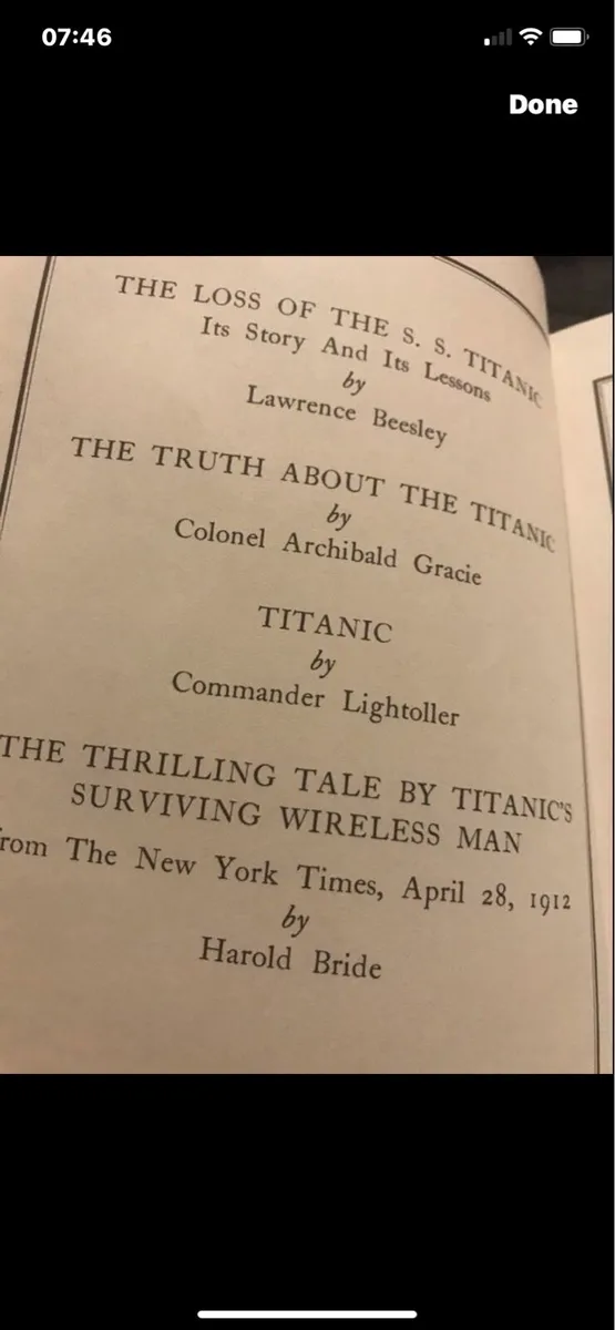 The Story of The Titanic- By Survivors - Image 3