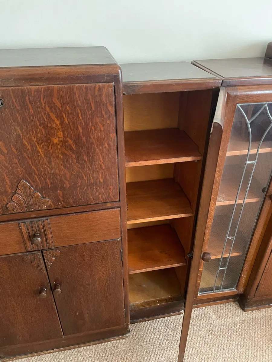 2 x 1920 Art Deco cabinets - Image 2