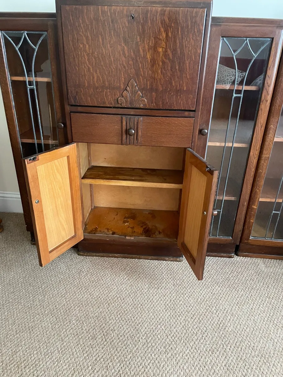 2 x 1920 Art Deco cabinets - Image 3