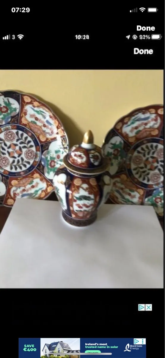 Vintage Gold Imari Set - Image 2
