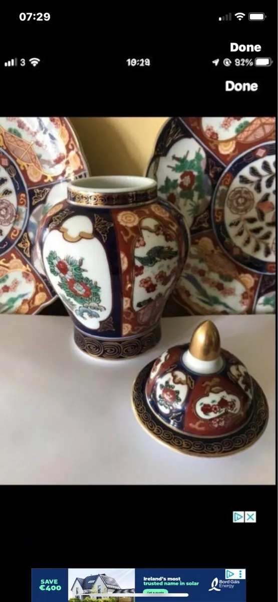 Vintage Gold Imari Set - Image 4