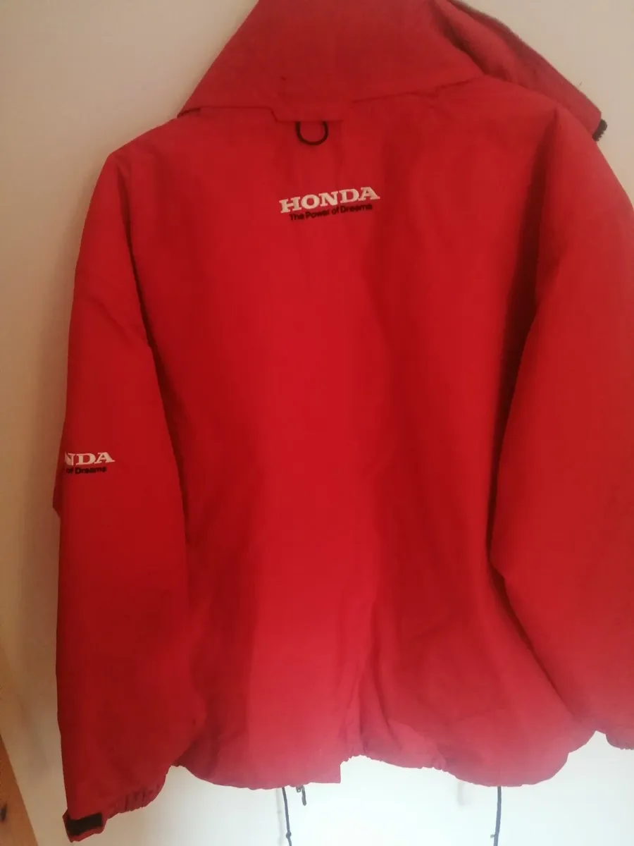 2 red Honda jacket - Image 1