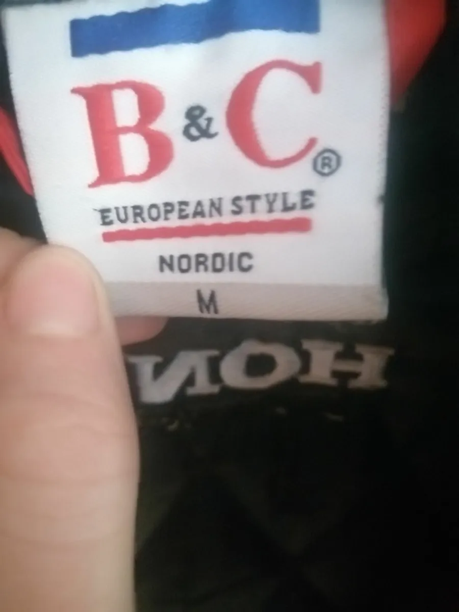 2 red Honda jacket - Image 2