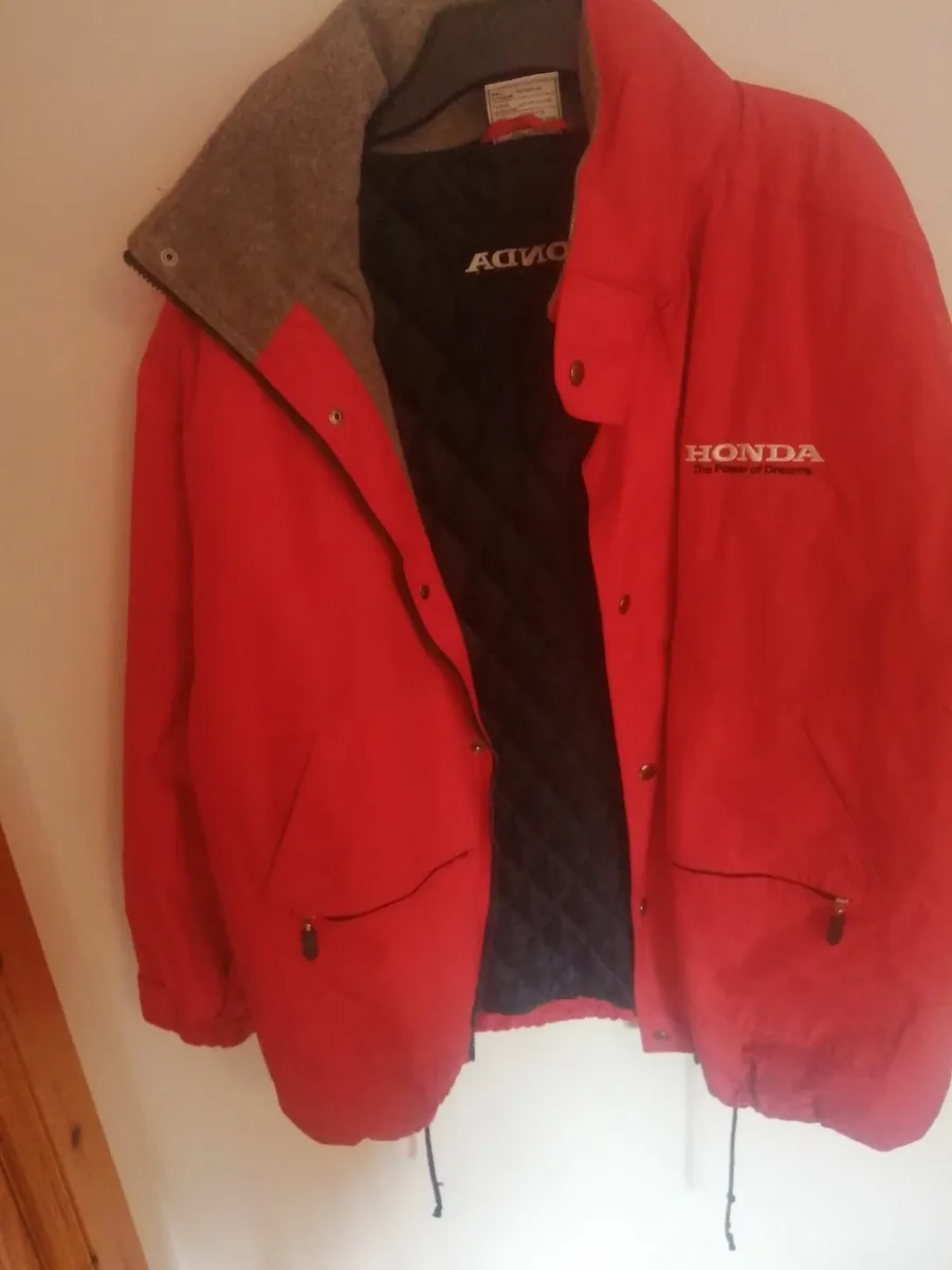 2 red Honda jacket - Image 3