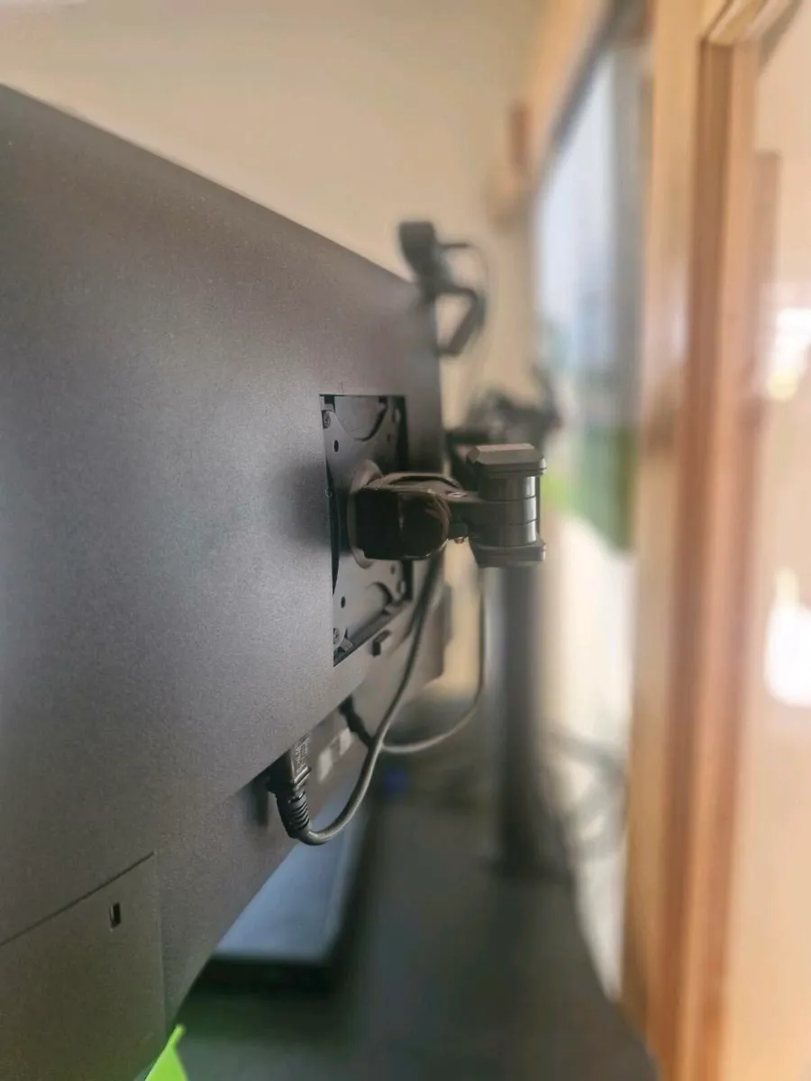 Dual Screen Monitors & Arms - Image 2