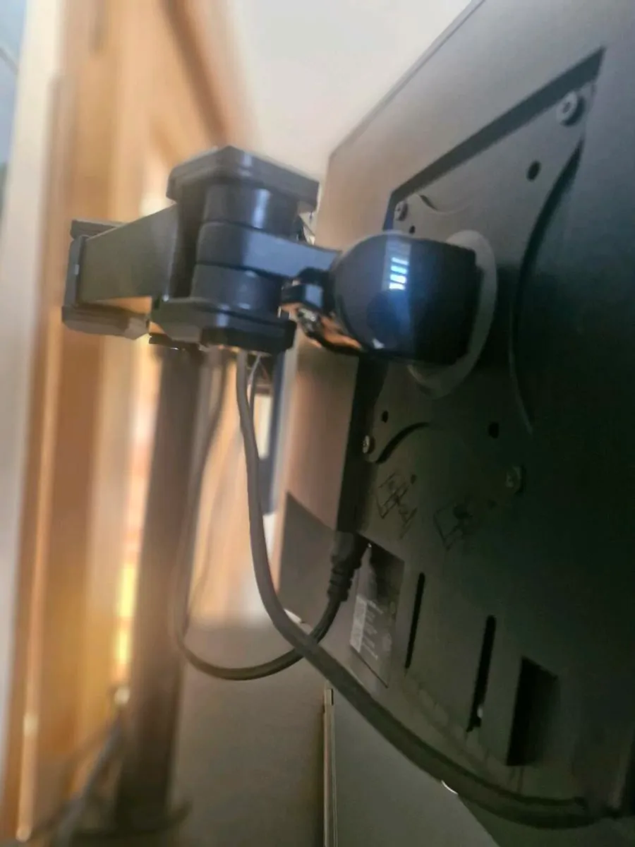 Dual Screen Monitors & Arms - Image 3