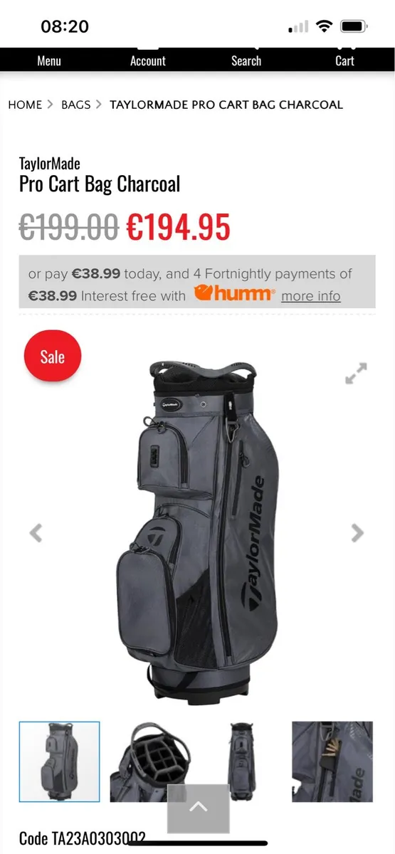Taylormade golf bag - Image 4