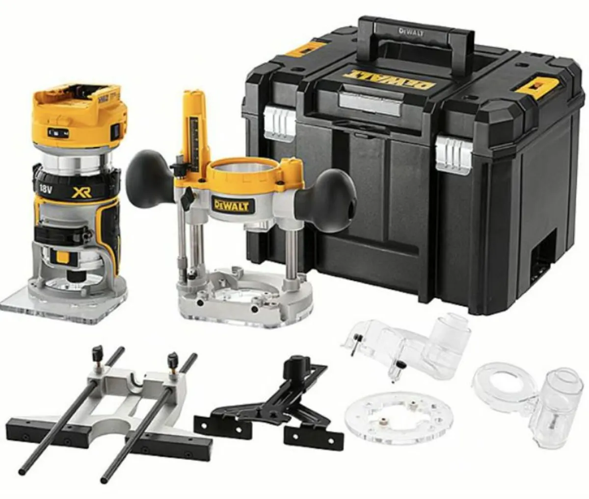 DeWalt DCW604NT 18v XR Li-ion BL Router with Base