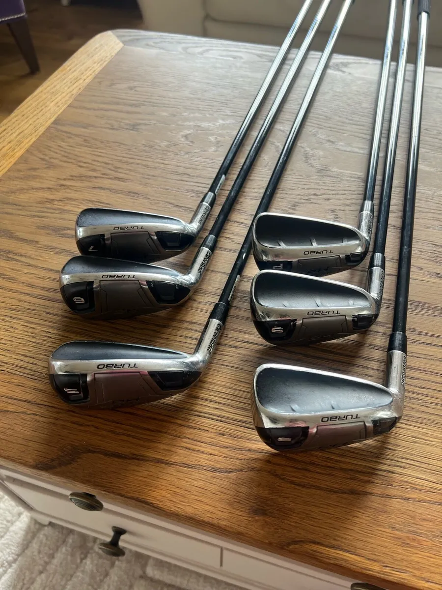 Left handed Cleveland launcher HB turbo irons - Image 2
