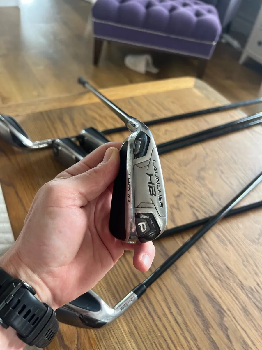 Left handed Cleveland launcher HB turbo irons - Image 3