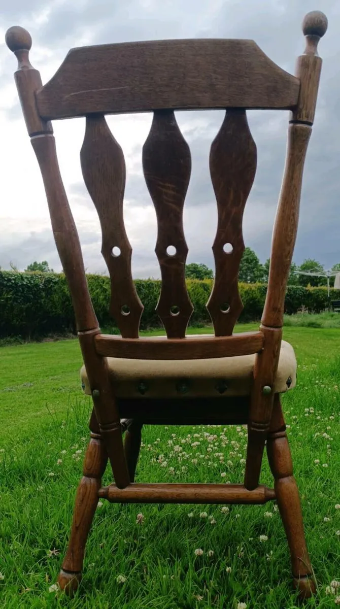Oak Kitchen Chairs - Image 1