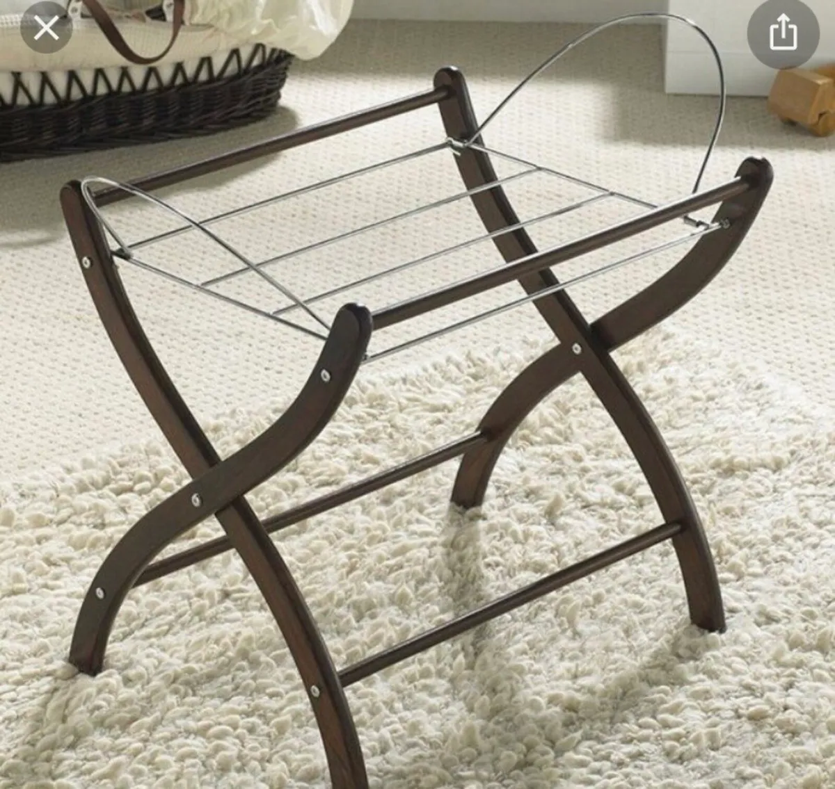 Issy wotnot Moses Basket - Image 2