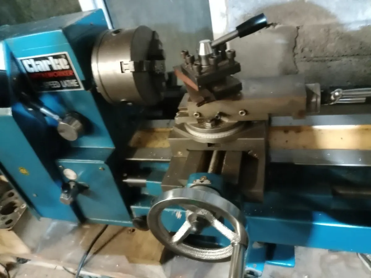 Clarke Small Lathe - Image 1