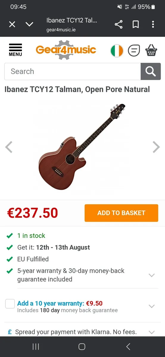 Ibanez electro/acoustic