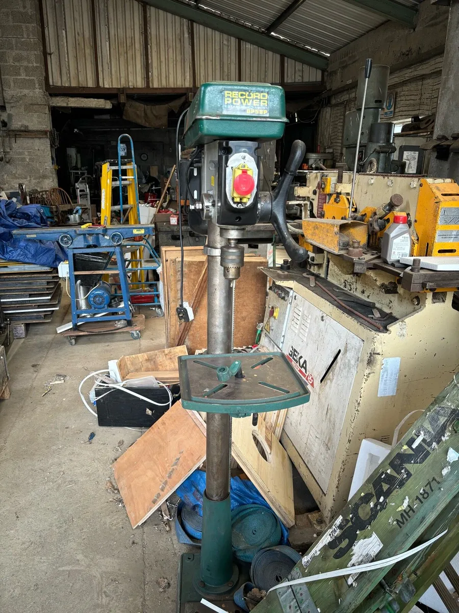 Large pedestal single phase drills - Image 1