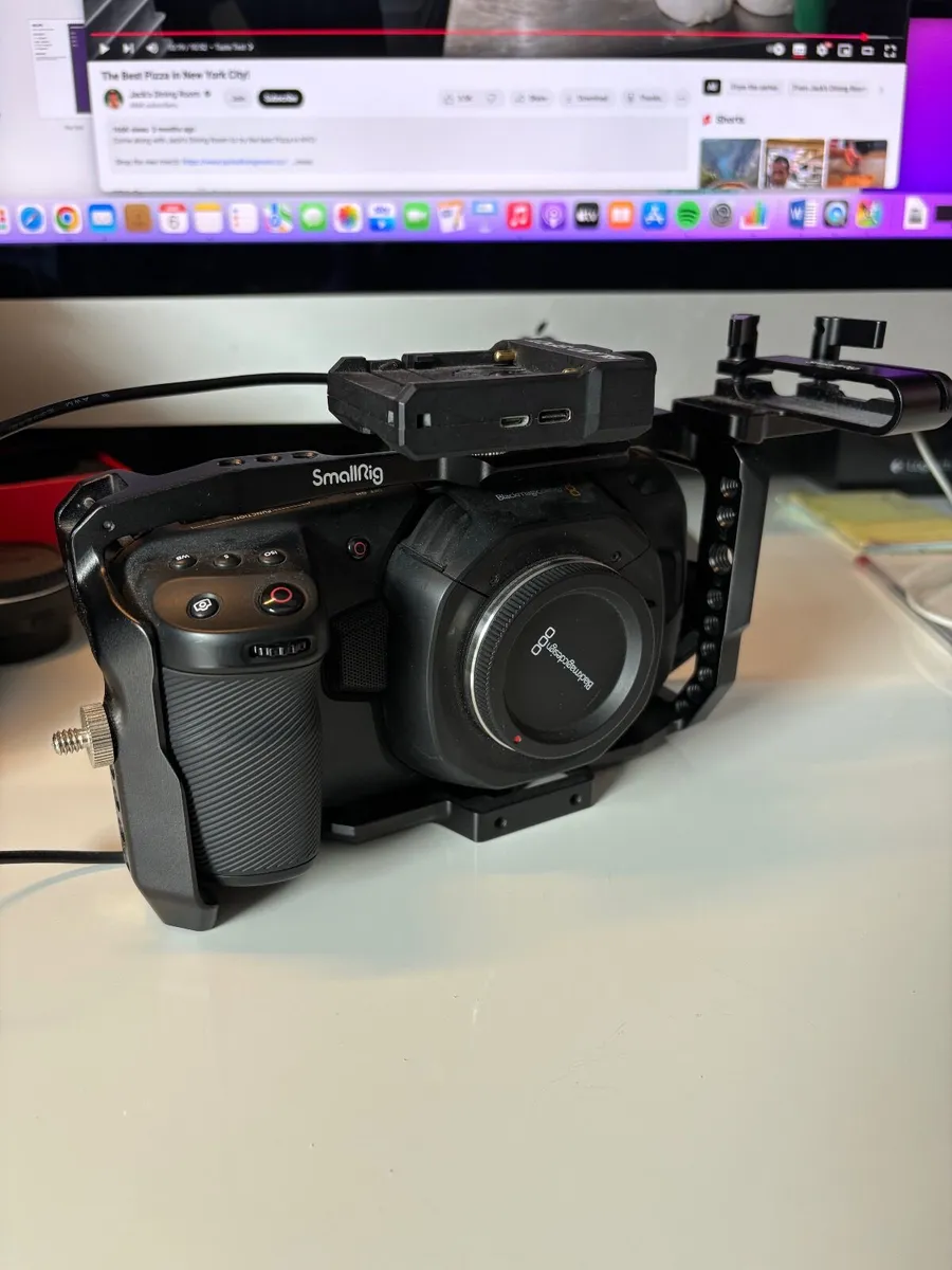 Black magic Pocket Cinema Camera 4k Kit - Image 1