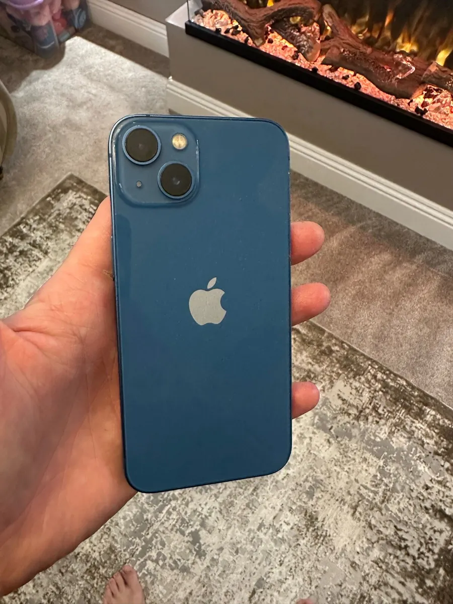 iPhone 13 blue 128GB sim free mint condition - Image 2