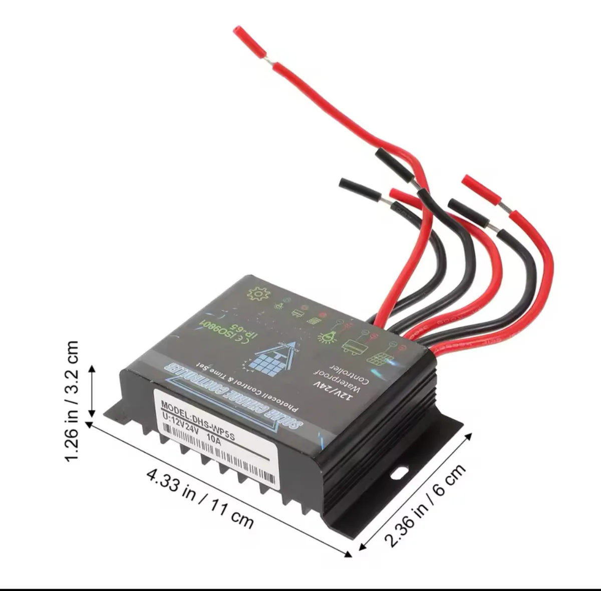 50W 12V Waterproof Solar Panel Kit - Image 2
