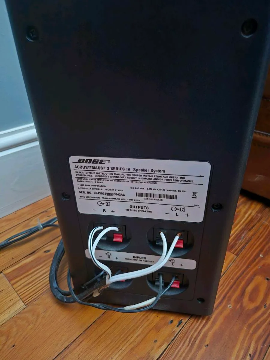 Bose Acoustimass 3 speakers - Image 2