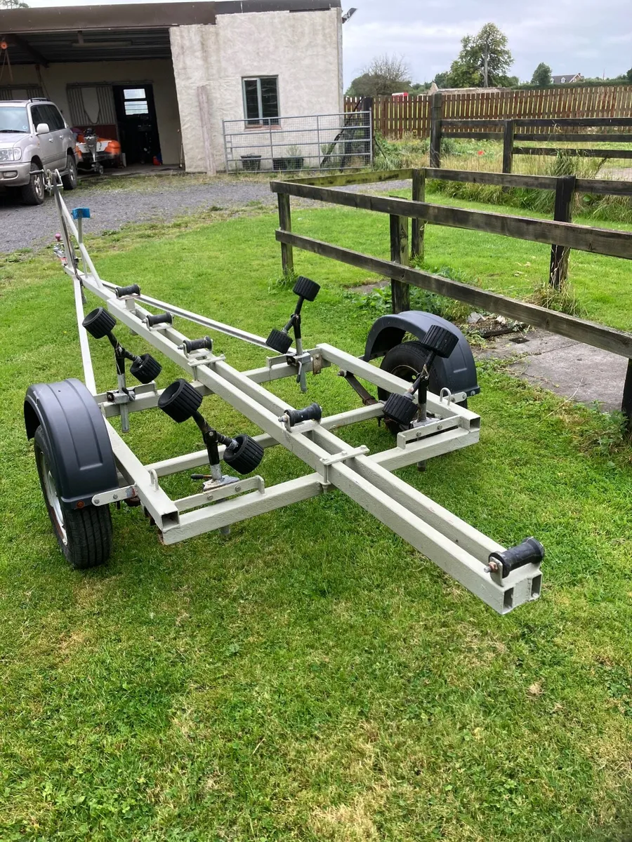 BOAT ROLLER TRAILER HEAVY DUTY UP TO 20 FT - Image 1