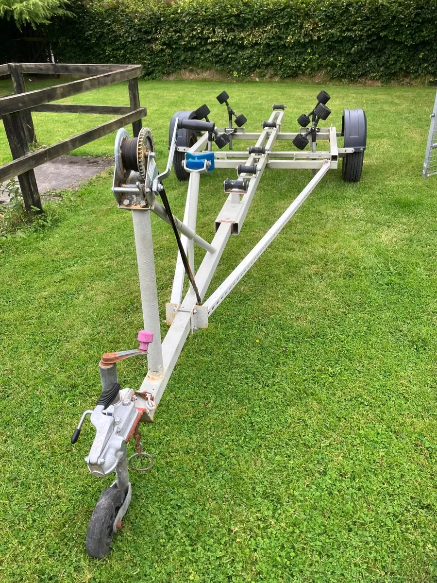 BOAT ROLLER TRAILER HEAVY DUTY UP TO 20 FT - Image 4