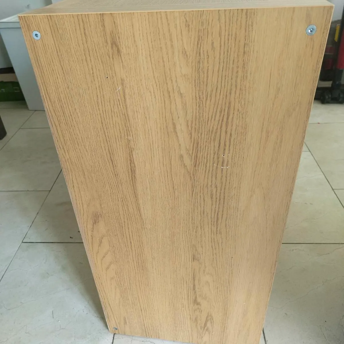 Oak coloured IKEA Kallax 8 cube unit - Image 3