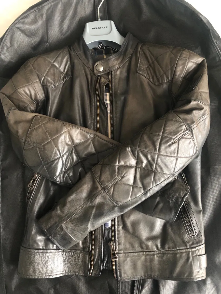 Belstaff leather biker jacket - Image 4
