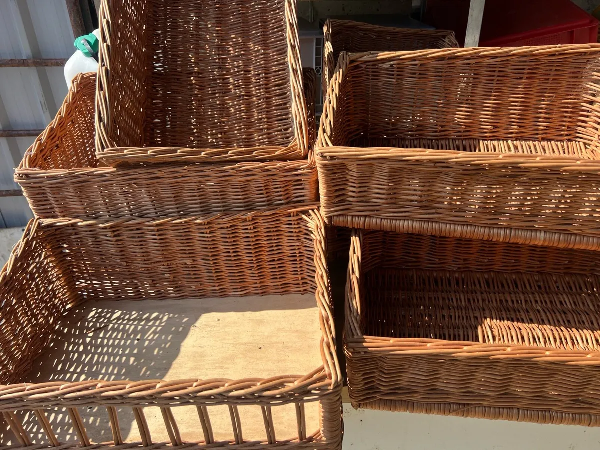 shelf for cold room . Poly Wicker Baskets  fridge - Image 4