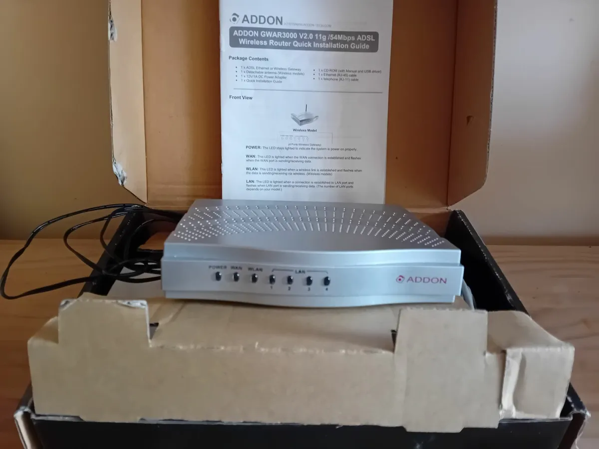 ADSL wireless router - Image 1
