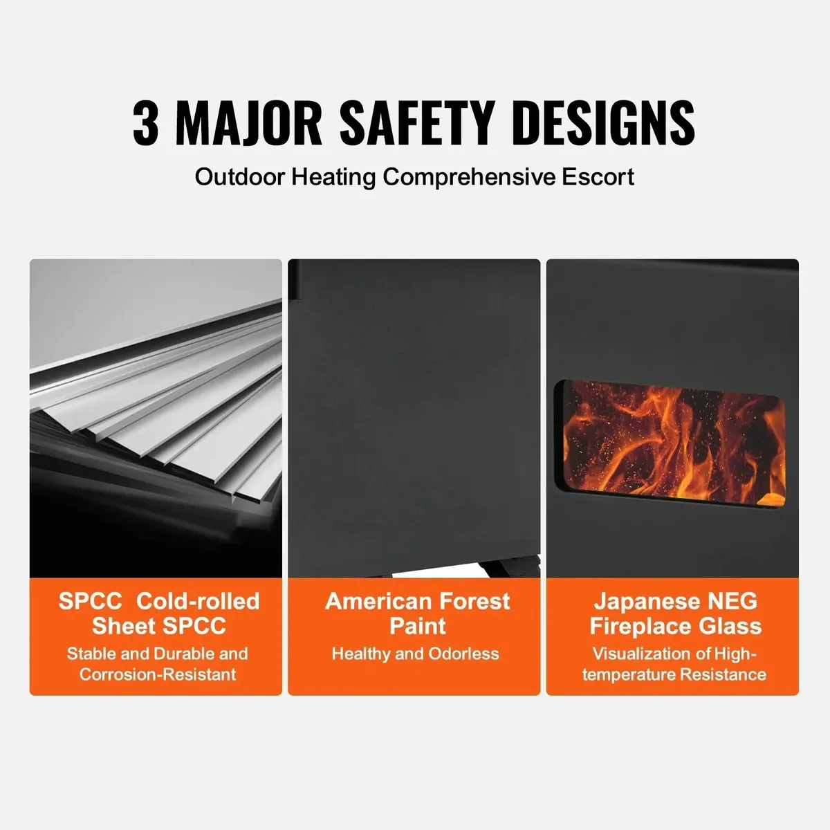 Wood Stove, 218.4 cm, Alloy Steel Camping Tent Sto - Image 4