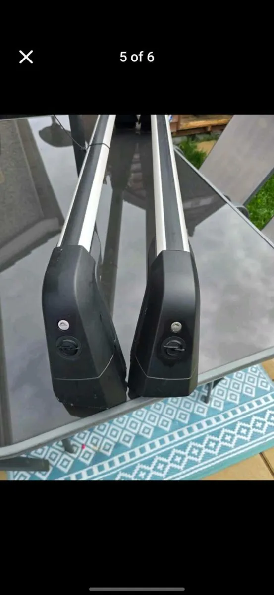 OPEL FACTORY ROOF BARS - Image 3