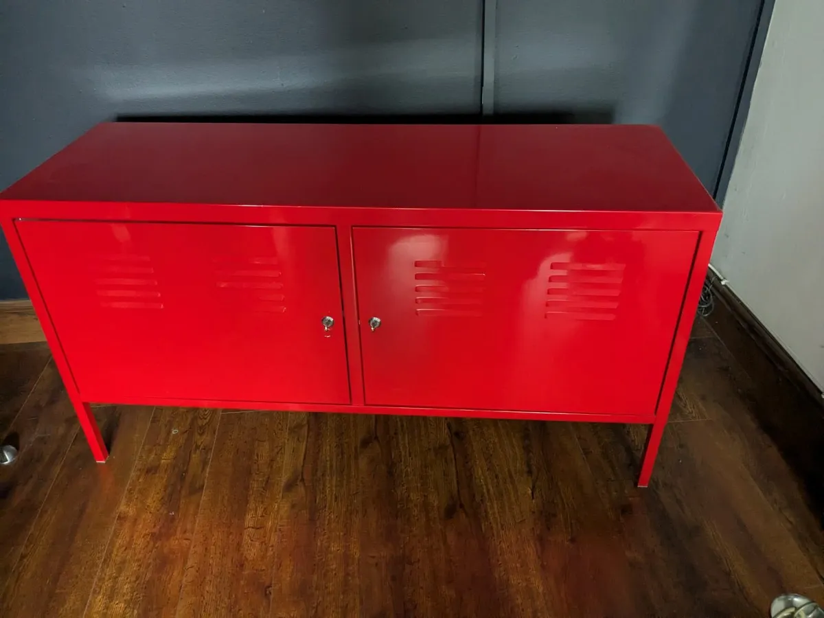 Metal Red Cabinet - Image 2
