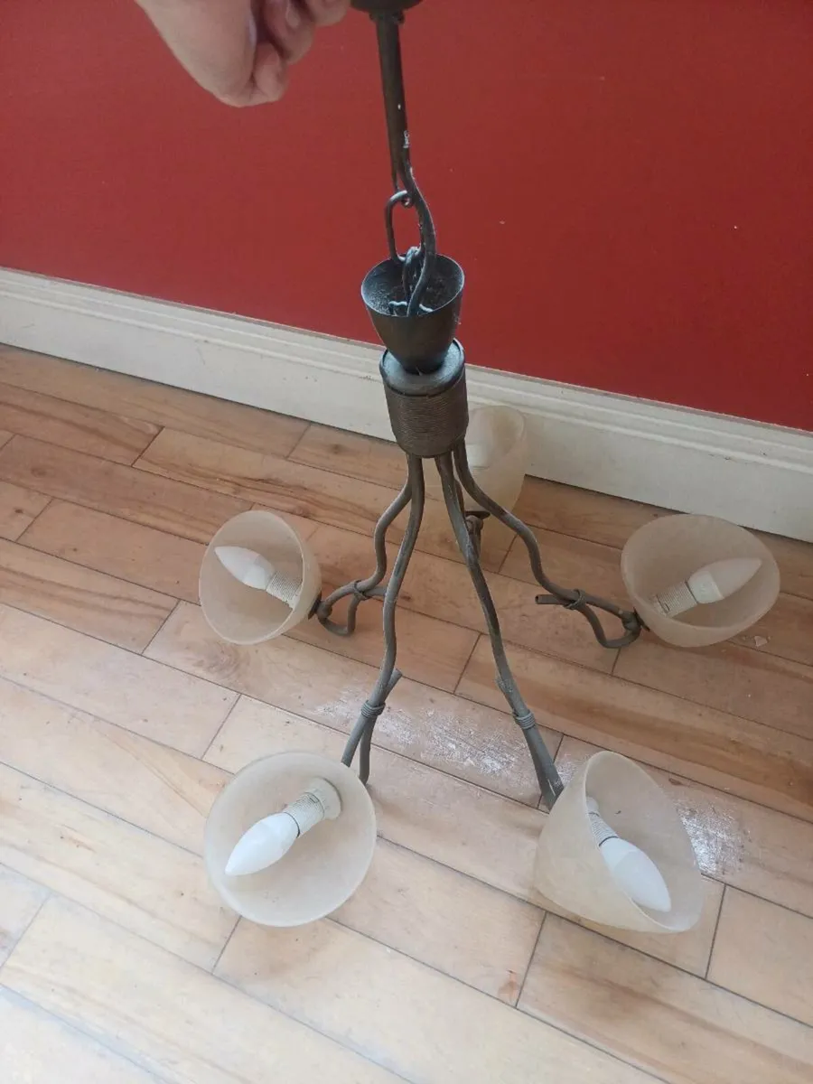 Wrought iron lights - Image 3