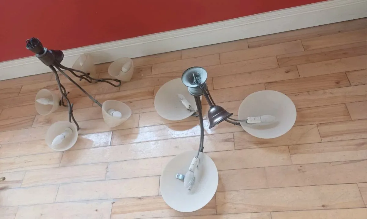 Wrought iron lights - Image 4