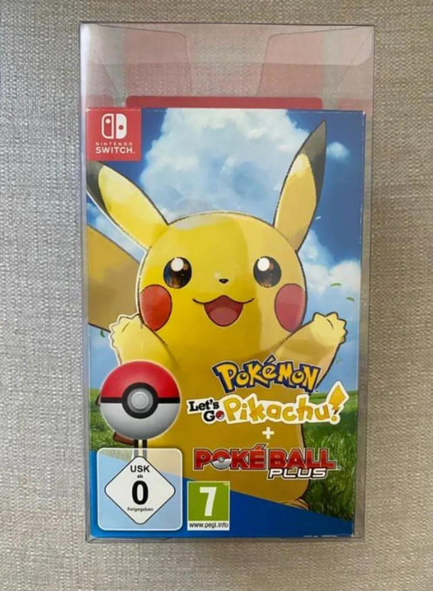 Pokemon Let's Go Pikachu – Pokeball  + PET Case - Image 1