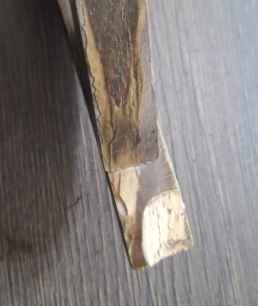 Vintage Wooden Slated Footstool - Image 3