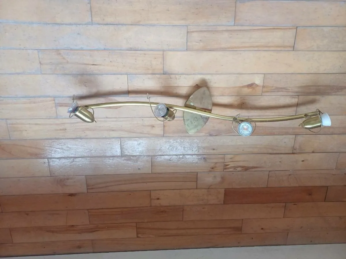 Gokd bar light fitting