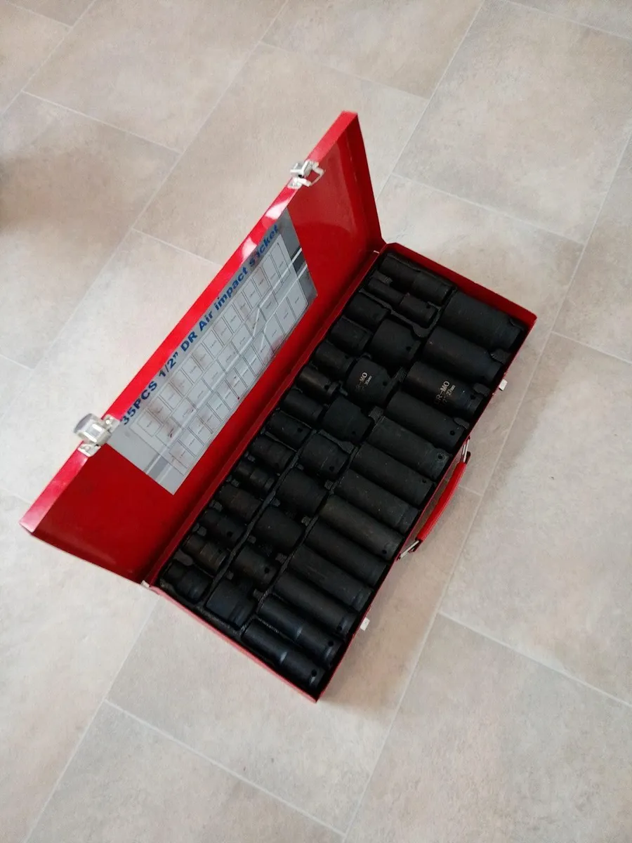 35 piece impact socket set - Image 3
