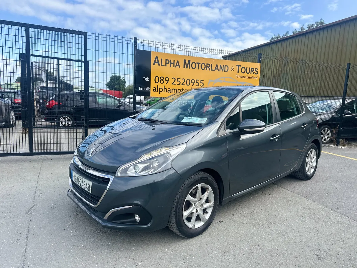 Peugeot 208 2016 Manual Petrol Tax &  NCT - Image 1