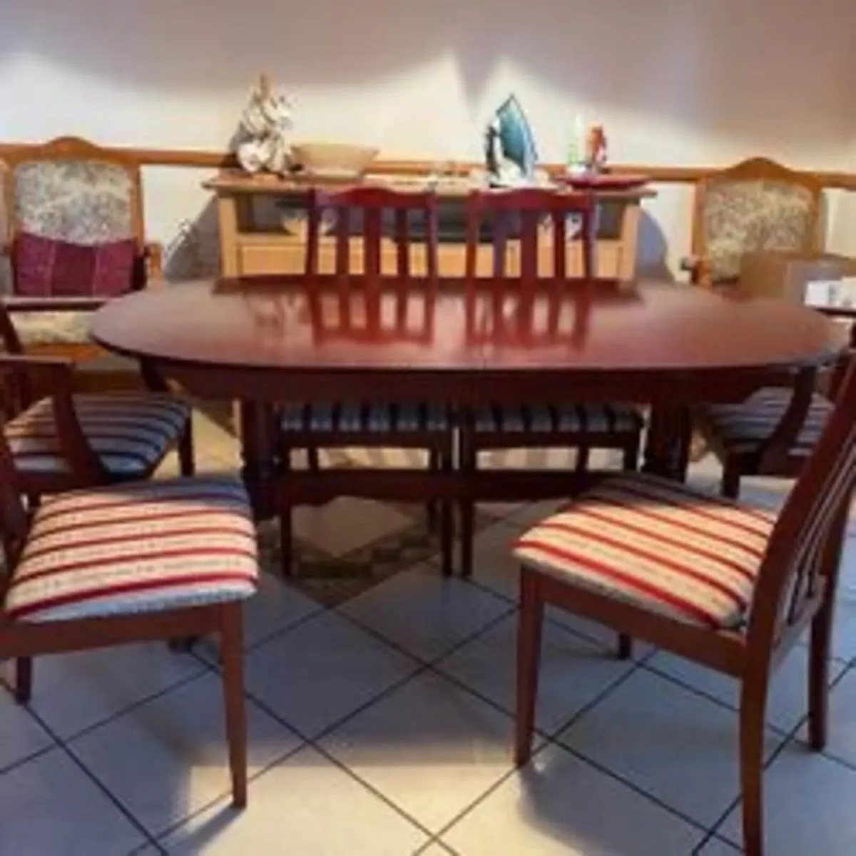 Rosewood Table & Chairs - Image 3