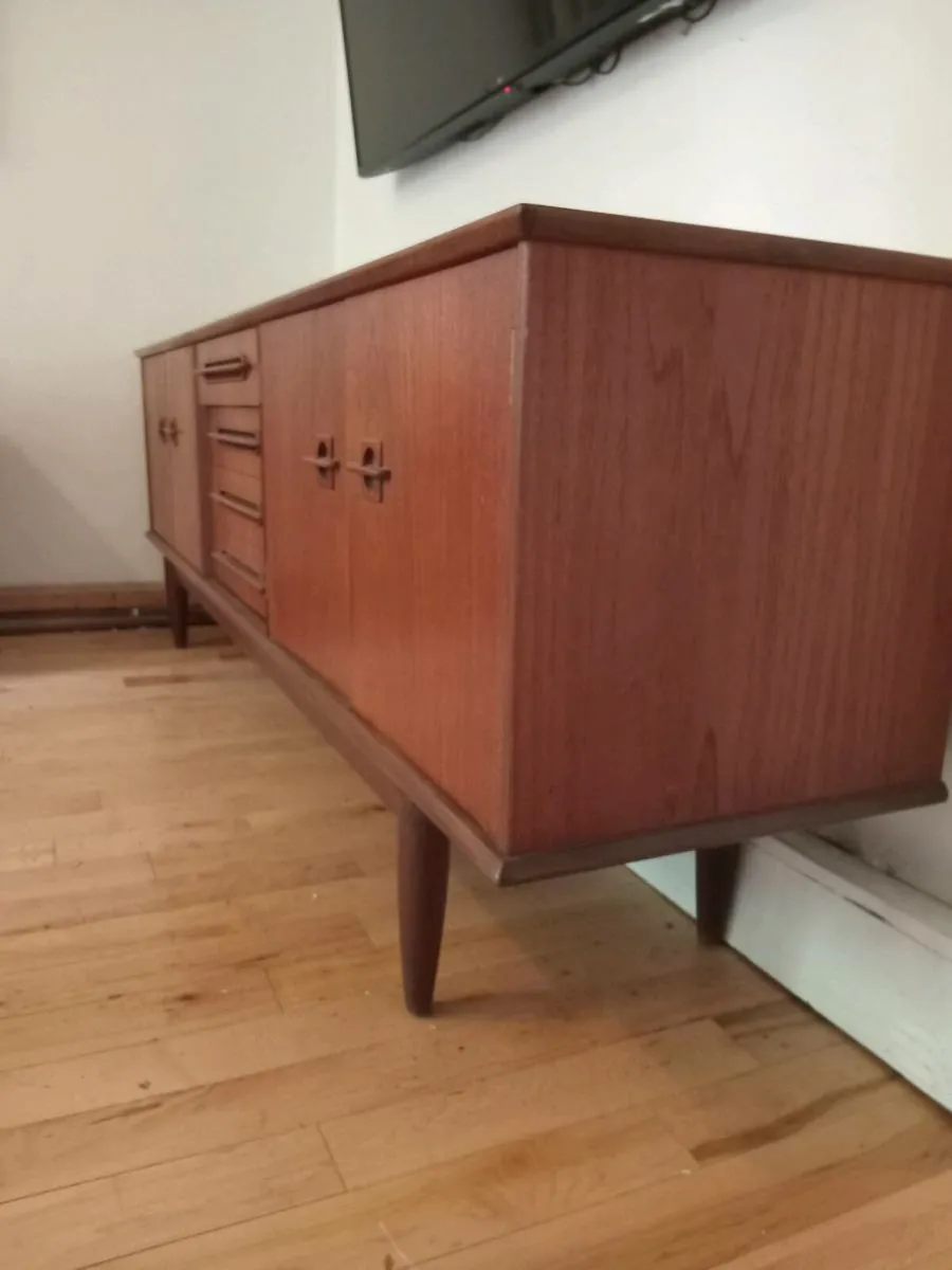 rare mid century teak sideboard dalescraft - Image 3
