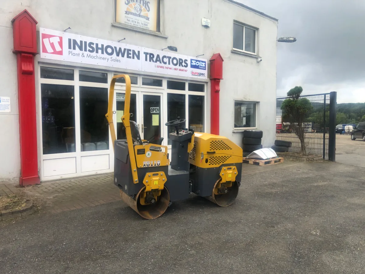 King Kong XG110 Double Drum vibrating roller - Image 2