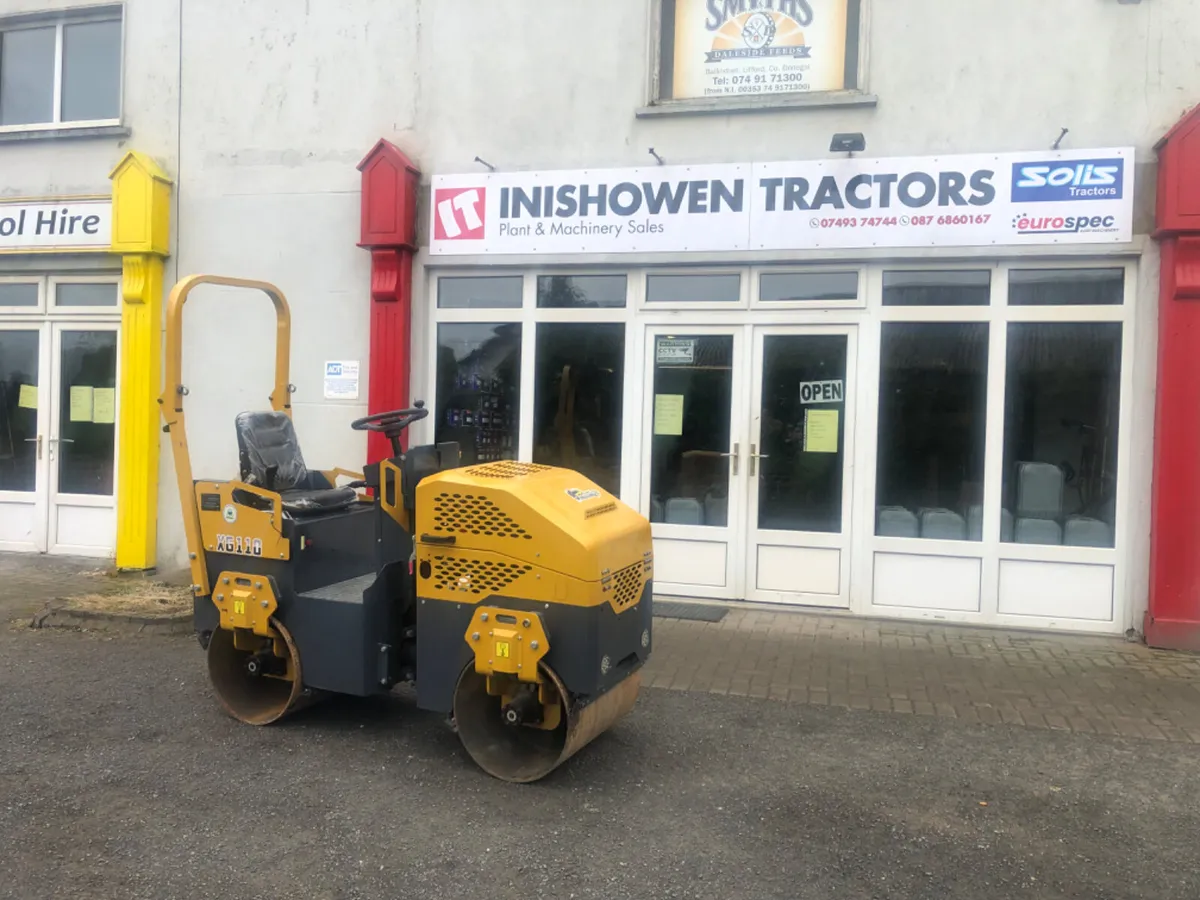 King Kong XG110 Double Drum vibrating roller - Image 1