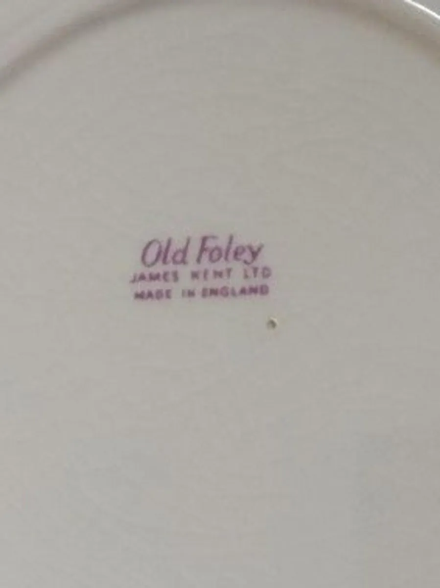Vintage James Kent " Old Foley" Dinnerware - Image 2