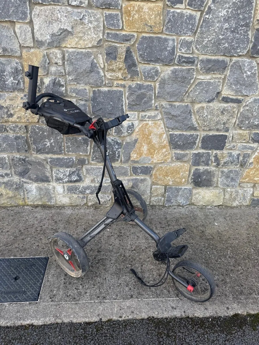 Motocaddy push trolley - Image 1