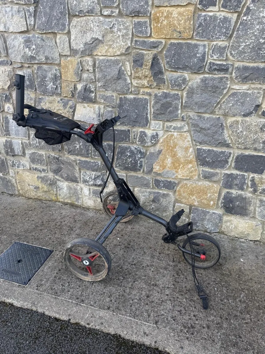 Motocaddy push trolley - Image 3