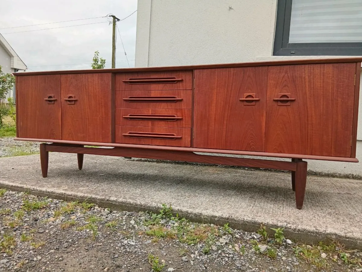 rare mid century teak sideboard dalescraft - Image 1